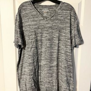 Grey V neck American eagle shirt size XL
